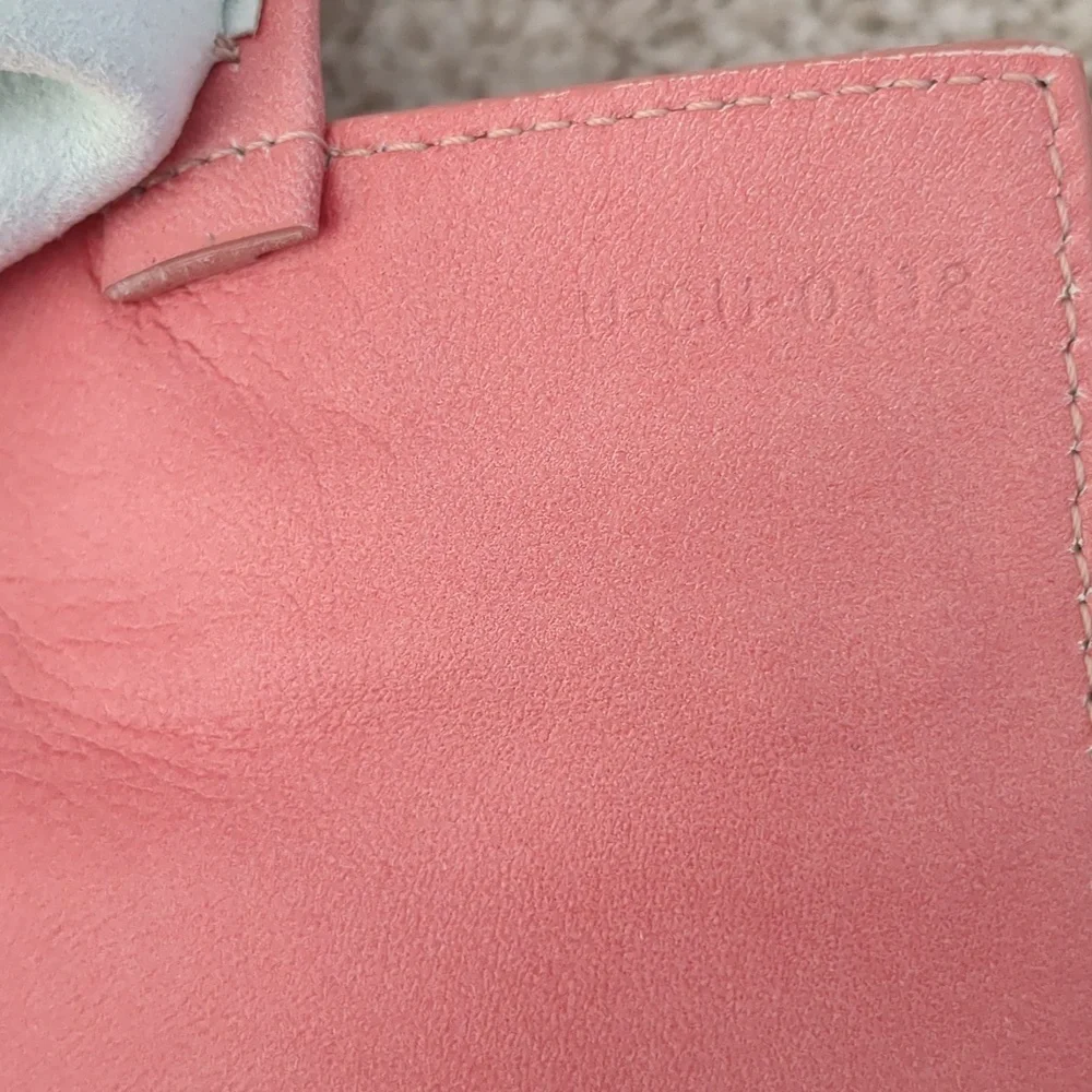 Celine Vertical Cabas Pink Lambskin - EUC